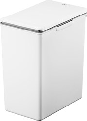 Eko morandi afvalemmer 20l wit touch