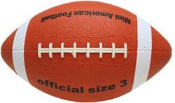 HOT Sports + Toys ballon de football américain mini marron taille 3 jouet