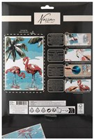 Peinture par numéros flamant rose kit créatif jouet-2