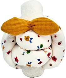 Käthe Kruse KNOTENBALL mit Glöckchen ocker