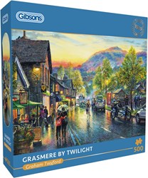 Gibsons puzzle Grasmere by Twilight 500 pièces jeu de puzzle