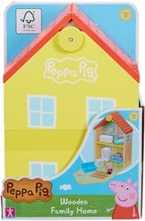 Maison de famille en bois Peppa Pig (avec figurines et accessoires)