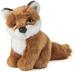 Living Nature Kuscheltier Sitzender Fuchs