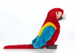 Living Nature: Ara rouge et bleu 24 cm (2 pièces)