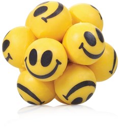 Harlekijn Spielzeug Smiley Hüpfball Set - bunte Kinderbälle