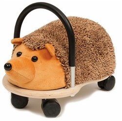 Wheelybug Igel Laufauto klein - Rutschfahrzeug für Kleinkinder - braun