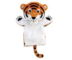 Keycraft Handpuppe Tiger. 26 cm