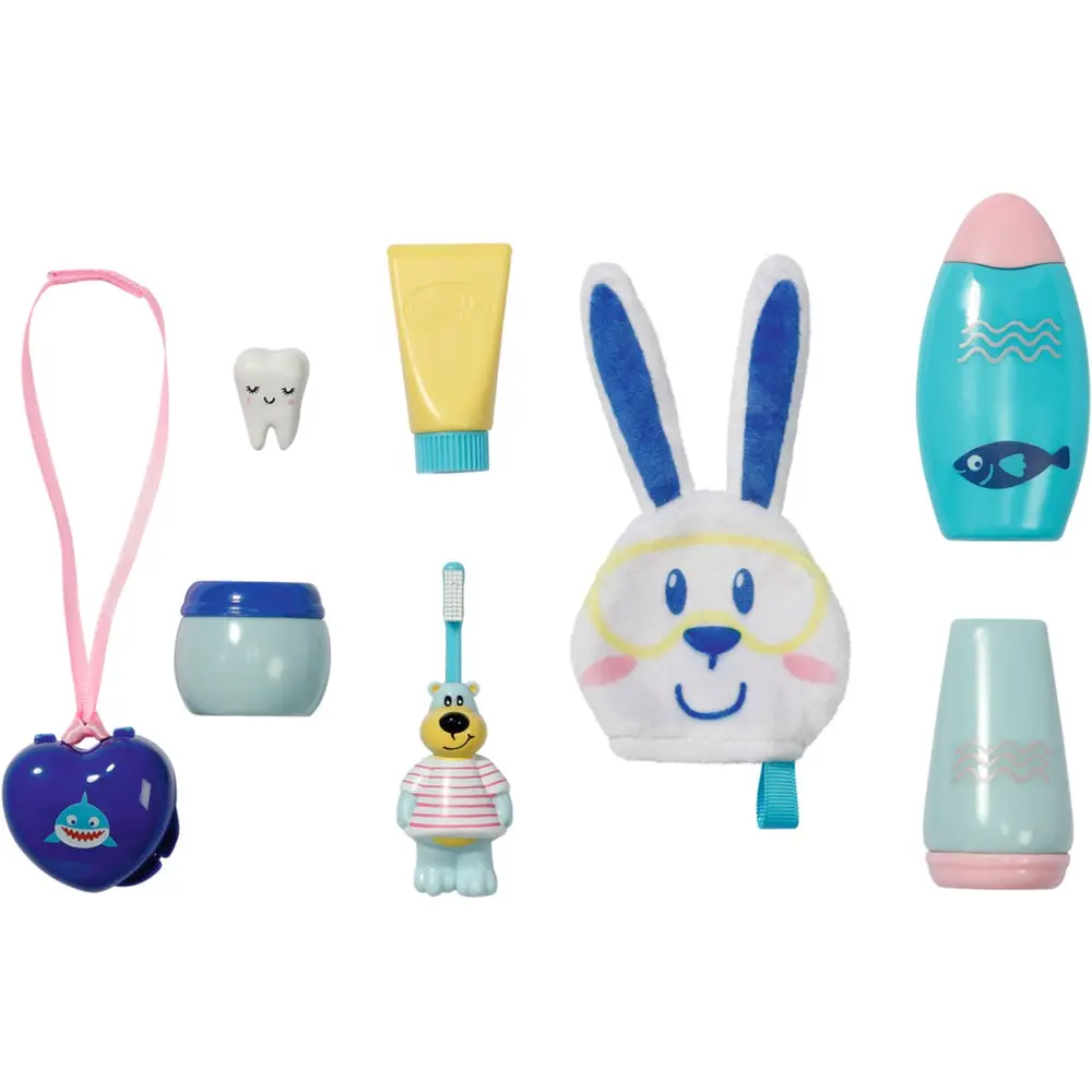 BABY born Badespaß Pflege Set Puppenzubehör Badezimmer Spielzeug