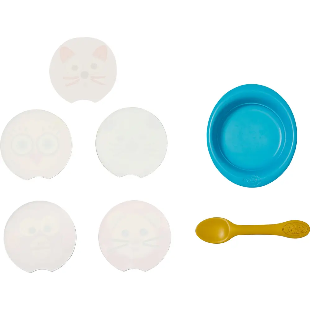 BABY born Puppen Feeding Set - Magischer Teller und Zubehör
