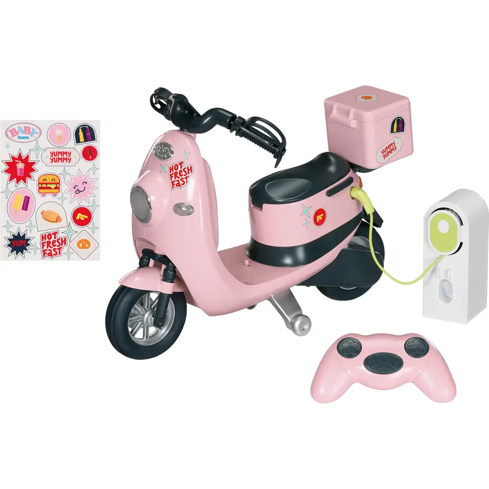 BABY born Elektroroller Puppen - Fernbedienung rosa Spielzeug