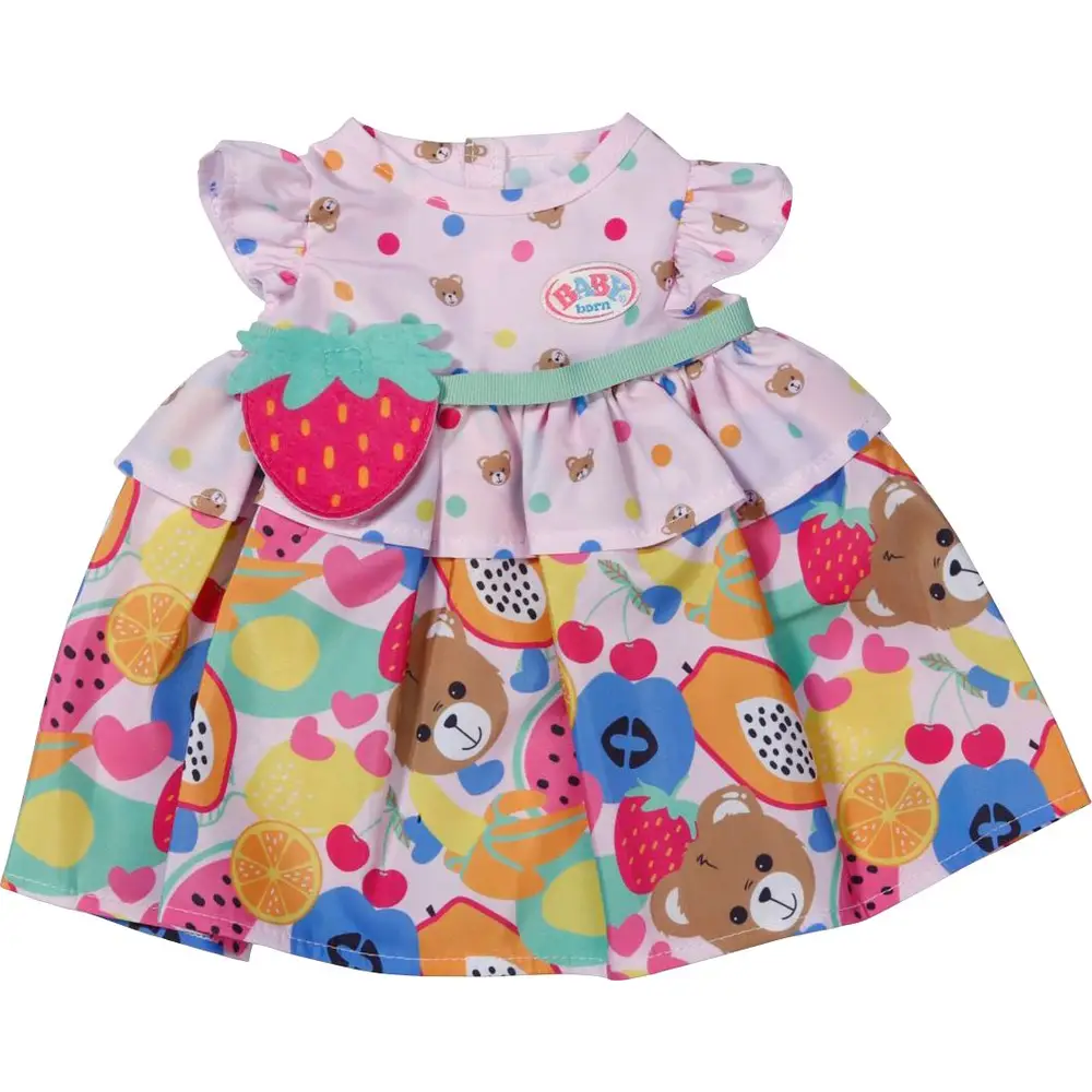 BABY born Kleid Früchte 43cm