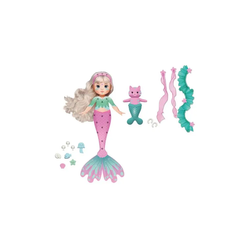 BABY born Puppenzubehör Glam Up Sparkle Set mit UV-Haar