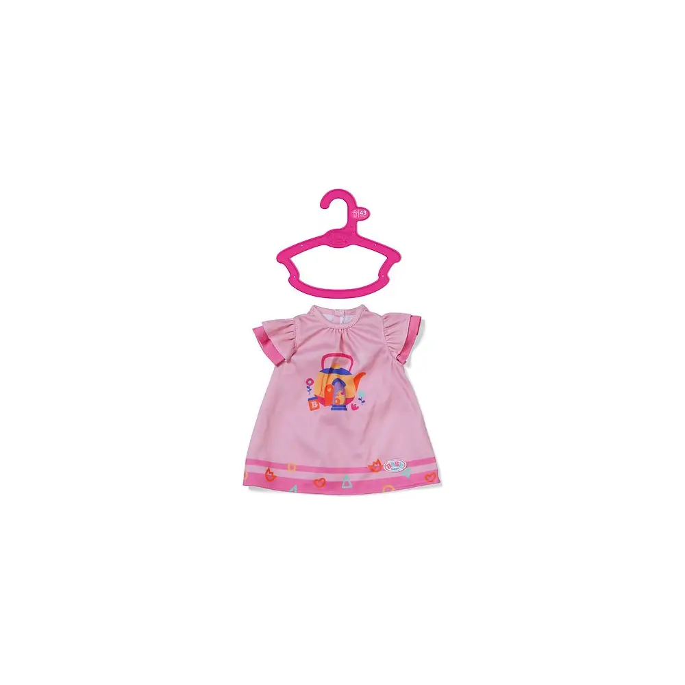 BABY born Puppenkleid Teestunde 43cm buntes Puppenzubehör