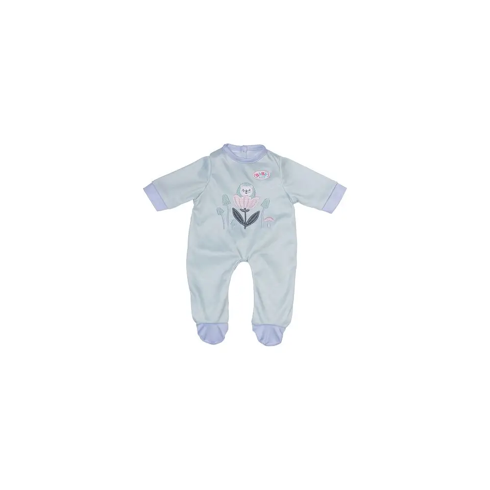 BABY born Puppenkleidung Strampler mint 43cm Waldmotiv nachhaltig