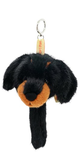 ONE LOVE One Love Bedeltje - Teckel Pumpkin Zwart En Bruin