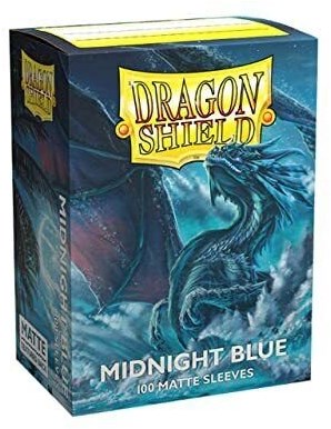 Dragon Shield Kartenhüllen Midnight Blue 100 Stück - TCG Sleeves