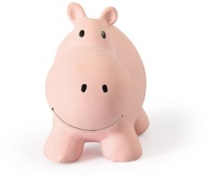 Tikiri jouet de bain hippopotame - caoutchouc naturel avec grelot