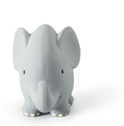 Tikiri jouet de dentition éléphant bébé - jouet de bain caoutchouc naturel