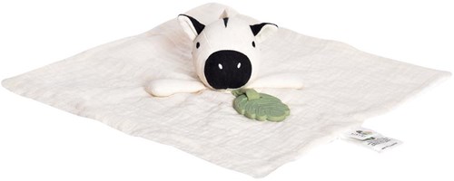 Tikiri doudou zèbre coton bio jouet bébé