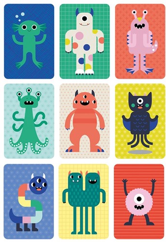 PETIT COLLAGE Kaartspel On The Go - Too Many Monsters
