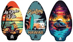 HOT Sports + Toys skimboard bois plage rétro 80x49 cm plaisir aquatique
