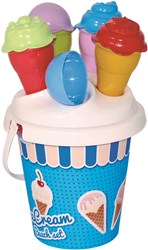 HOT Sports + Toys Ensemble seau à glace jouet de sable multicolore