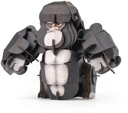 Mieredu 3D Puzzle Spielzeug Gorilla Karton Lernspielzeug