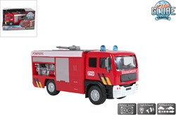 Kids GLOBE Feuerwehr Spielzeugauto Die-Cast mit Licht und Sound 13cm