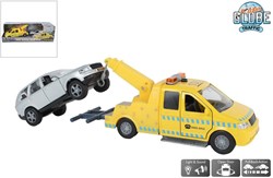 Kids GLOBE Abschleppwagen Spielzeug 26cm mit Licht und Sound - Kunststoff