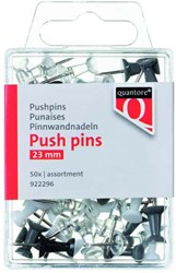 Quantore punaises push pins 50 pièces accessoires bureau tableau