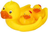 Mom's Care BATH TOYS Duck Shaped Soap Dish - Set of 3