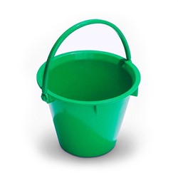 Rolf Bucket for sand sieves. green 2,5+