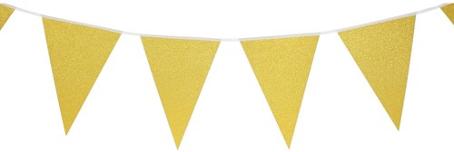 Girlande gold Partydekoration 6 Meter Glitzer Geburtstagsgirlande-2