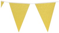 Girlande gold Partydekoration 6 Meter Glitzer Geburtstagsgirlande-3