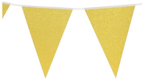 Girlande gold Partydekoration 6 Meter Glitzer Geburtstagsgirlande-3