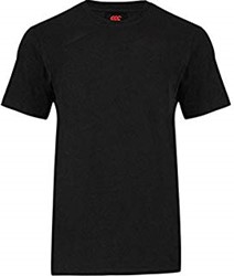 Canterbury Club S/S Plain-Shirt Damen - Medium Schwarz