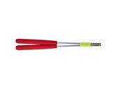 Eureka Aluminium Diabolo Stäbe 32,5 cm rot - Spielzeug Zubehör