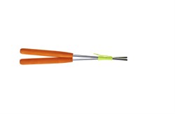 Eureka Diabolo Stäbe Aluminium 32,5 cm orange - Acrobat Spielzeug