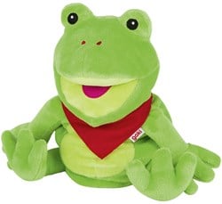 Goki Handpuppe Frosch Frilo