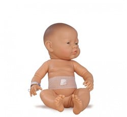 Paola Reina Puppe Bebitos bl. Mädchen/blauen Augen (45cm)