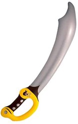 Folat aufblasbares Piratenspielzeugschwert 73 cm - Karneval Spielzeug