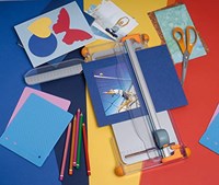 Fiskars Papierschneider A4 - Rollenschneidemesser für Basteln und Papier-3