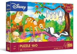 Trefl Puzzle - Disney Bambi und Waldfreunde - 160 Teile - FSC Karton