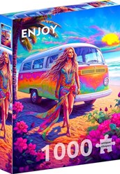 Enjoy Puzzle Hippie at Heart (1000)