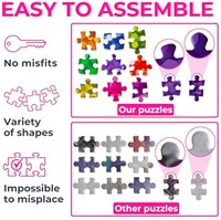 Enjoy Puzzle Flower Teddy Bear (1000)-2
