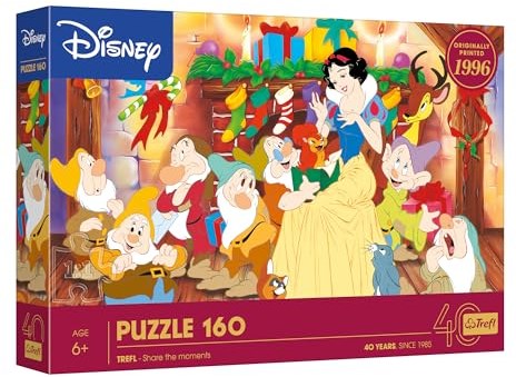 Trefl Puzzle Disney Weihnachten 160 Teile - Fairytale Christmas - Lernspiel-2