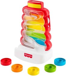 Mattel Spielzeug Fisher-Price Stapelturm mit rollenden Ringen multicolor