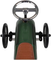 Goki porteur rétro vert - voiture en métal pour enfants-3