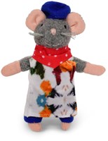 Het Muizenhuis Kuschelmaus Künstler - Puppenmaler 12 cm Spielzeug