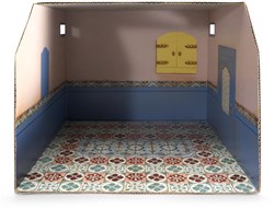 Het Muizenhuis salle de bain en carton jouet - set miniature Sam et Julia